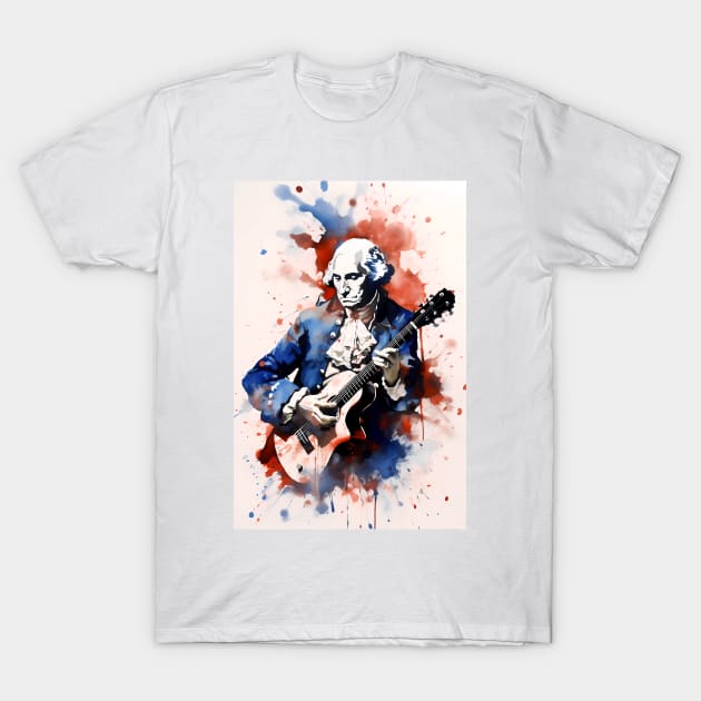 George Washington Shredding T-Shirt by TortillaChief